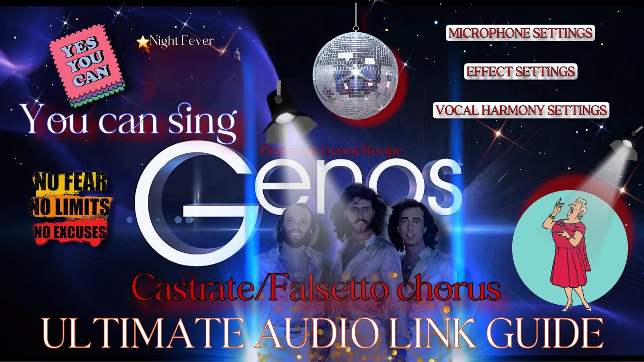 SING WITH GENOS, YAMAHA, KEYBOARD, ARRANGER, AUDIOLINK WALKTHROUGH, ULTIMATE TUTORIAL, DANNE MACHMAR