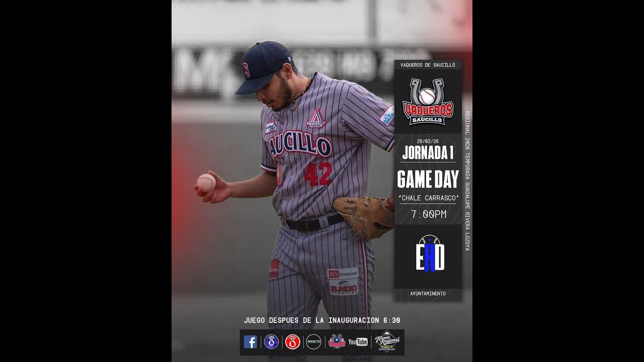 JORNADA 1 VAQUEROS DE SAUCILLO vs ESCUELA AYUNTAMIENTO DELICIAS :::::::