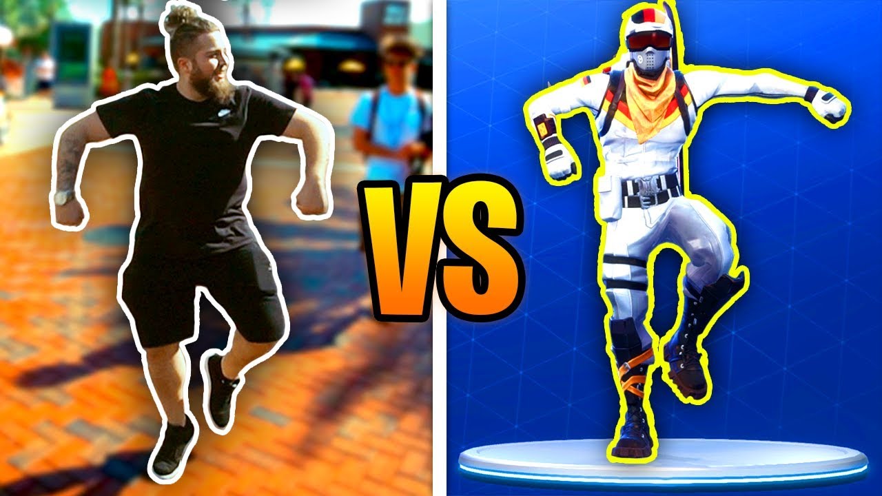 DANÇAS DE FORTNITE NA VIDA REAL (EM PÚBLICO)