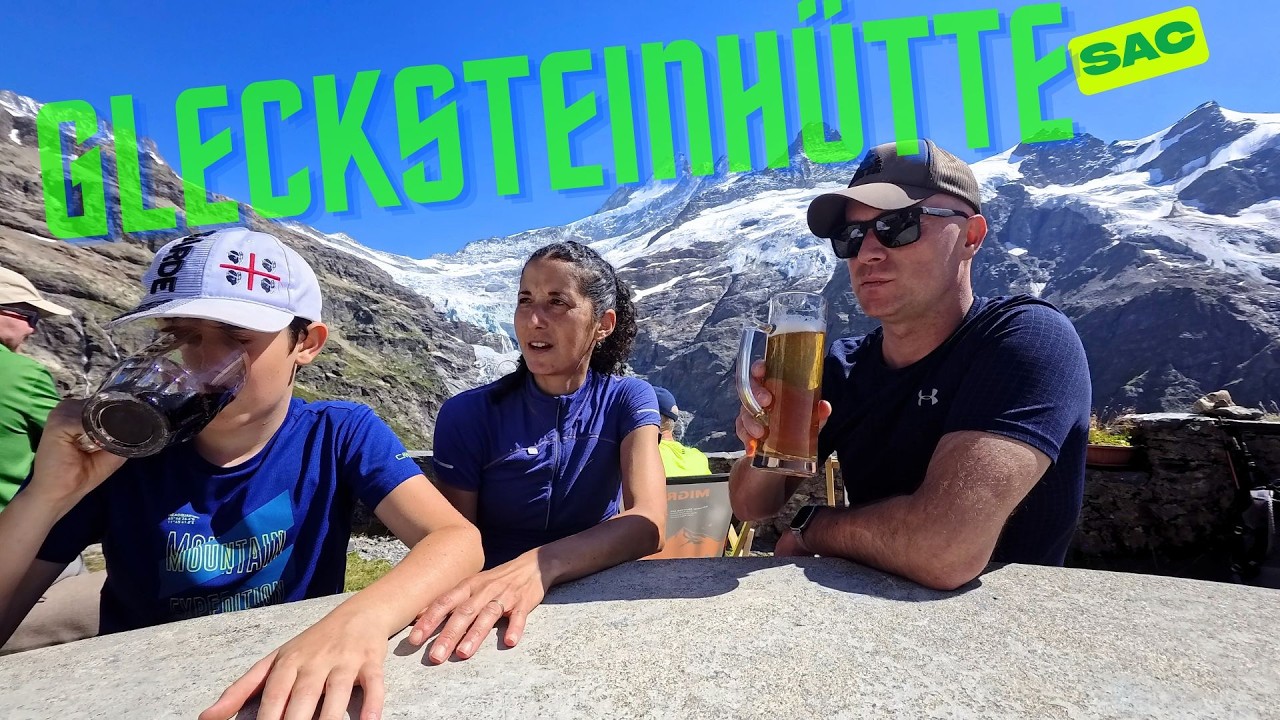Salita rovente, Cascata da attraversare e balcone sul ghiacciaio 🥵🌊🏔️Missione Glecksteinhütte SAC: