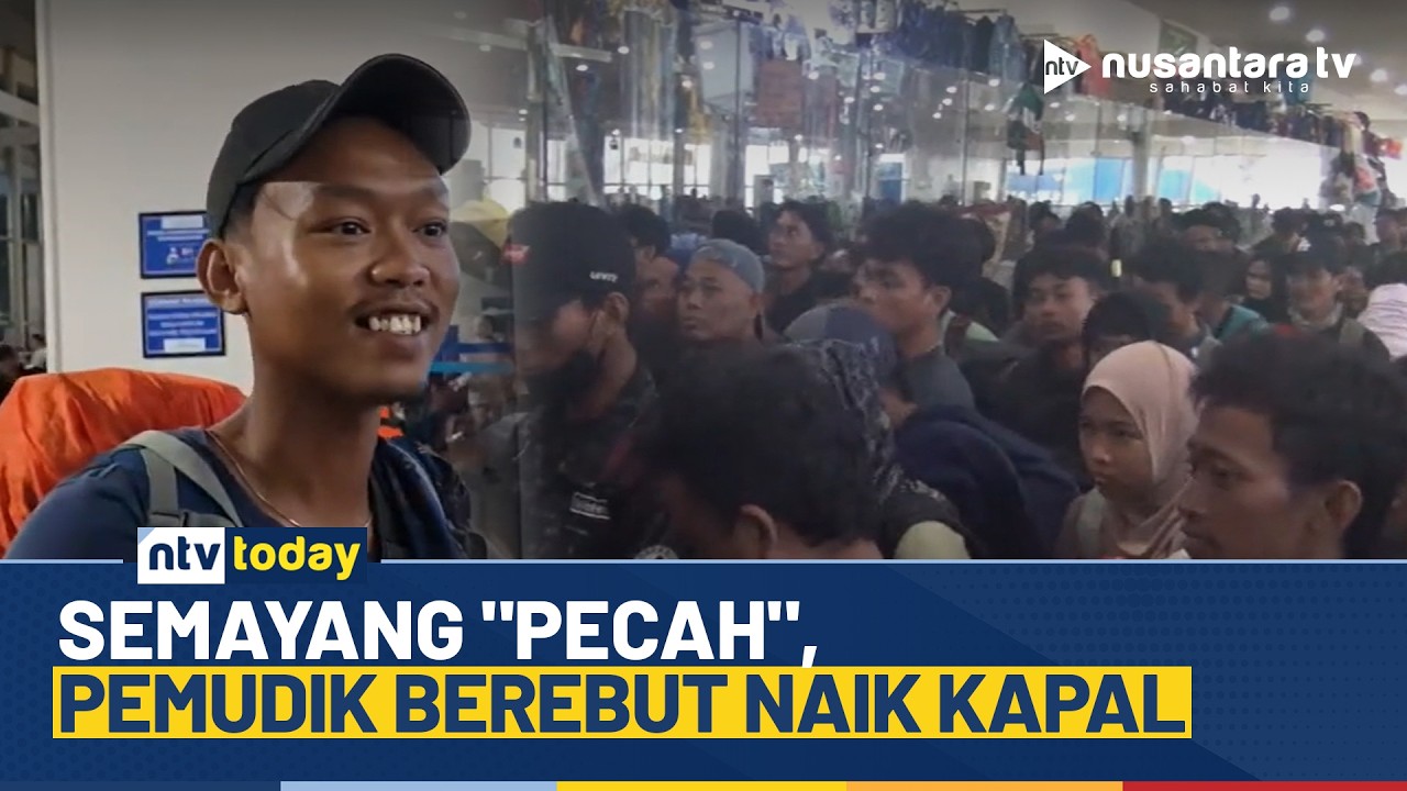 H-7 Lebaran, Ribuan Pemudik Padati Pelabuhan Semayang di Balikpapan Jelang Idul Fitri | NTV TODAY