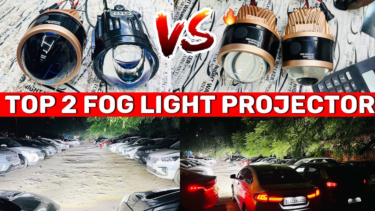 😱🔥Top 2 Fog Lamp Projector Gtr 301m Vs 302 Fog Lamp Projector  FOG LAMP इस्तेमाल करने का सही तरीका