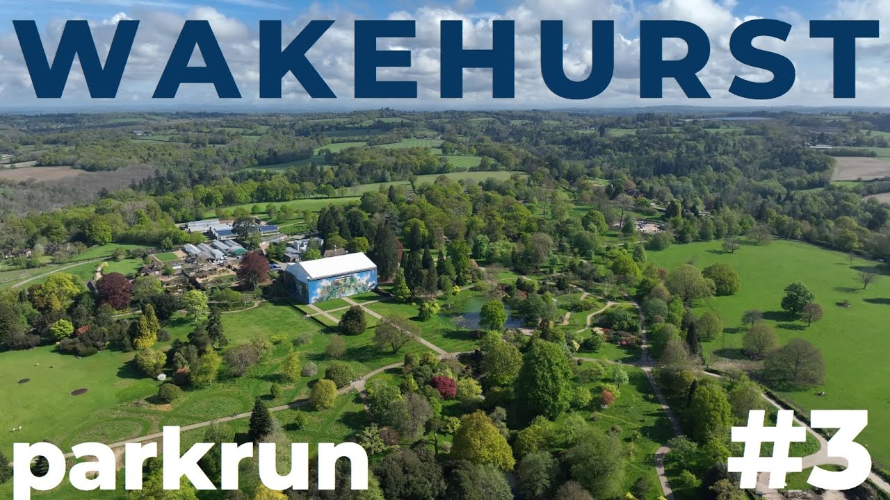 Wakehurst parkrun #3 [4K Aerial]