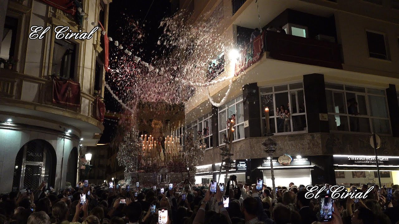 75 ANIVERSARIO VIRGEN DE GRACIA Y ESPERANZA MALAGA 2024 S.AGUSTIN, CISTER, ALCAZABILLA Y ENCIERRO 4K