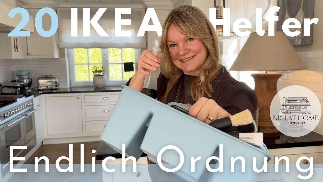 Ordnung ist einfach mit diesen 20 IKEA Organisations Artikeln für Küche, Bad, Keller & Garage