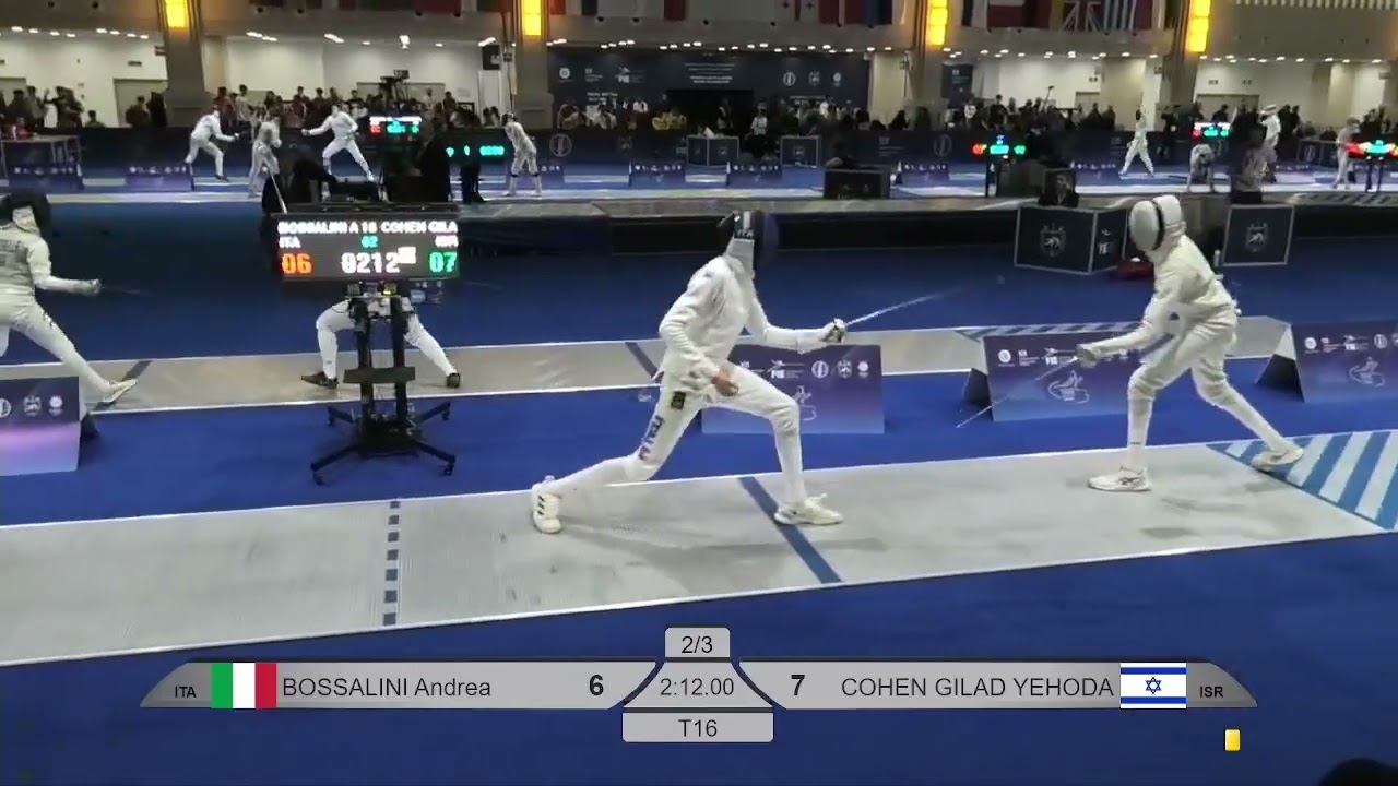 2026 133 T16 02 M E Individual  GEO Blue COHEN ISR vs BOSSALINI ITA