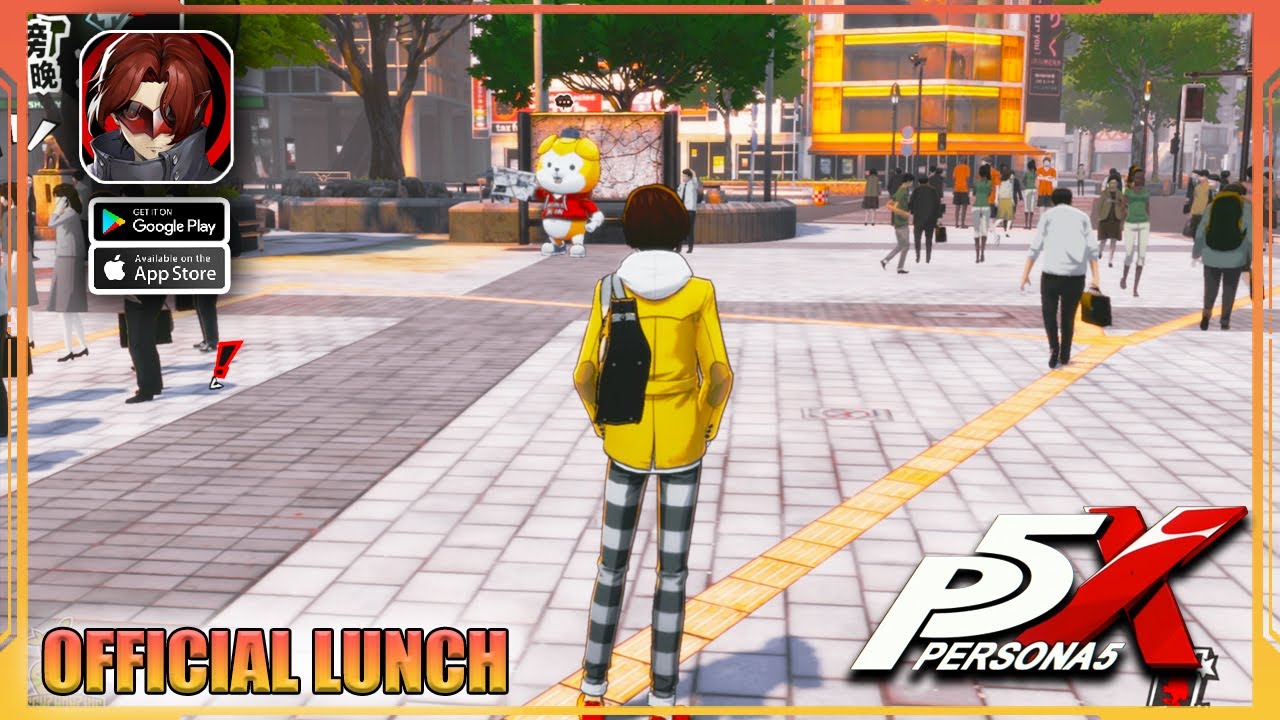 Persona 5 The Phantom X Official Launch Gameplay (Android, iOS)