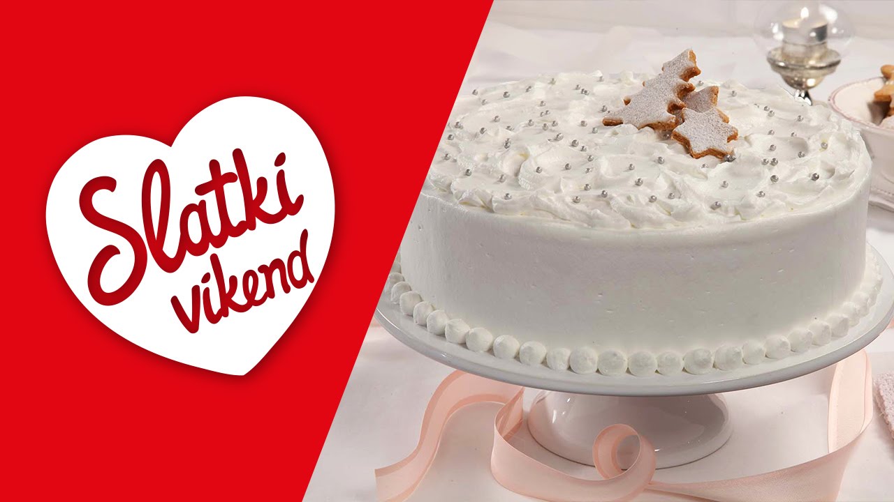 Svečana snježnobijela torta