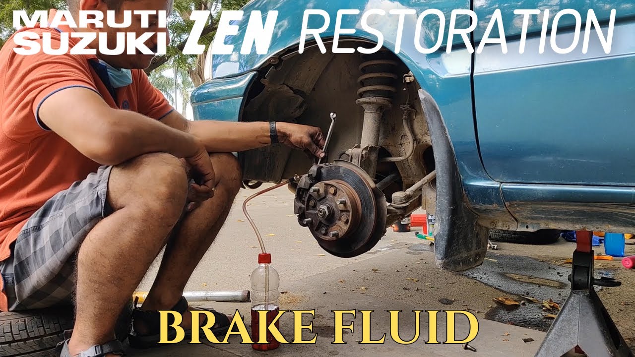 99 Maruti Zen Restoration - Brake Fluid