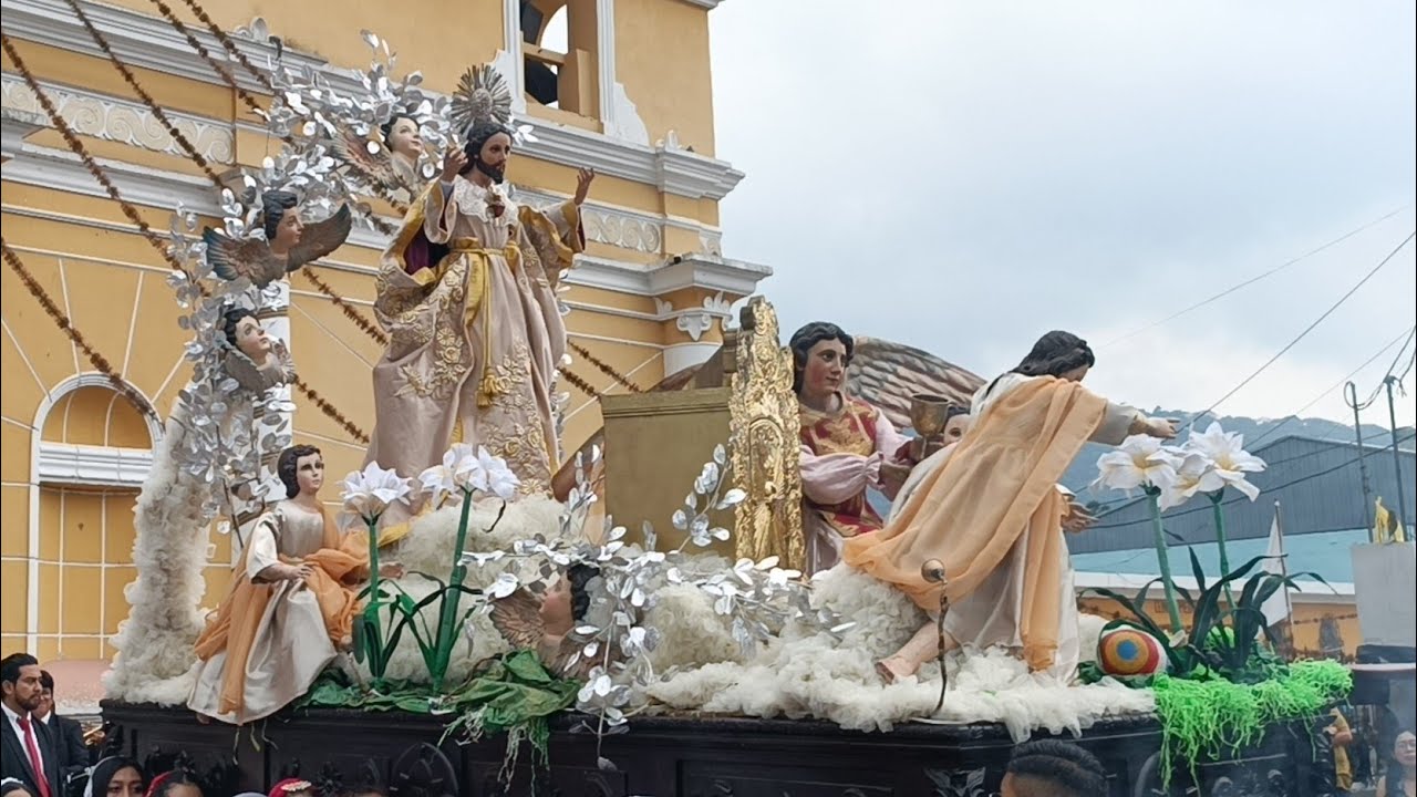 Salida - Procesión del Sagrado Corazón de Jesús, Amatitlan 2024