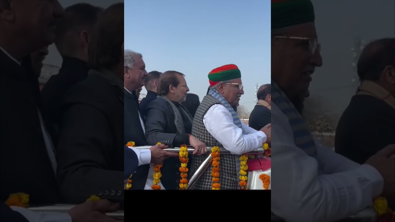 chief justice of India Suryakant Sharma पहुंचे अपने पैतृक गांव पेटवाड मैं किए बाबा श्री राम के दर्शन