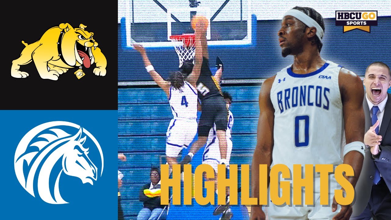 Fayetteville State Broncos vs Bowie State Bulldogs | Men&rsquo;s Basketball Highlights | HBCU GO