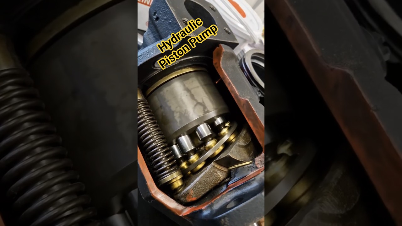 Hydraulic piston pump! #youtube #shorts #foryou