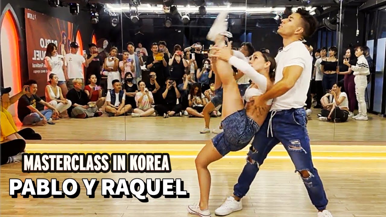 Pablo y Raquel Masterclass in Korea - Solo Conmigo (Romeo Santos)