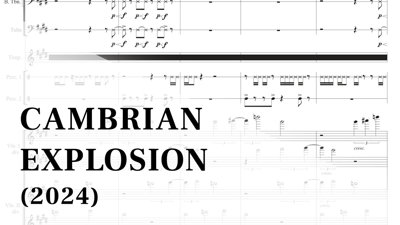 Cambrian Explosion - Ignacio Rosado (2024)
