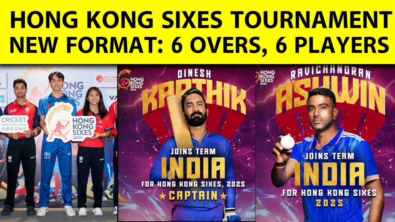 Hong Kong Sixes 2025 from Nov 7–9, 12 Teams, 3 Days, 29 Matches, India & Pakistan in Same Pool