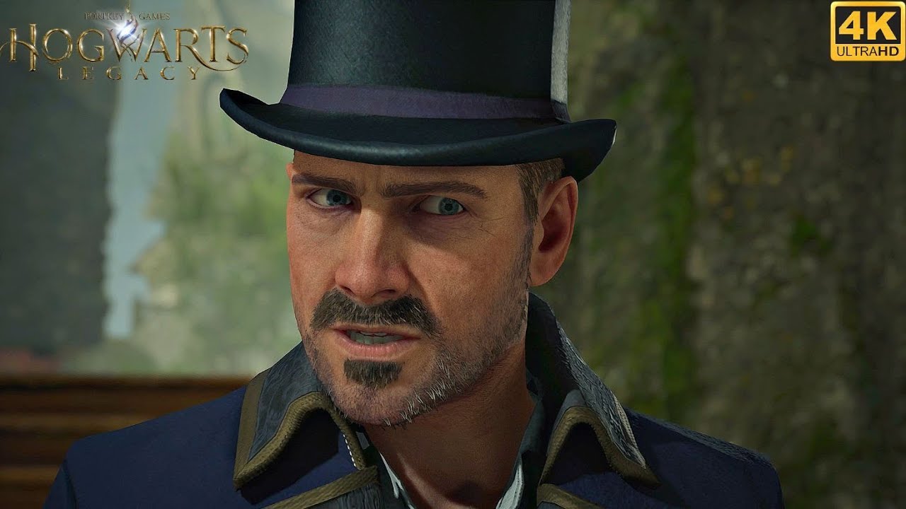 Victor Rockwood Introduction - Hogwarts Legacy 4K 60FPS