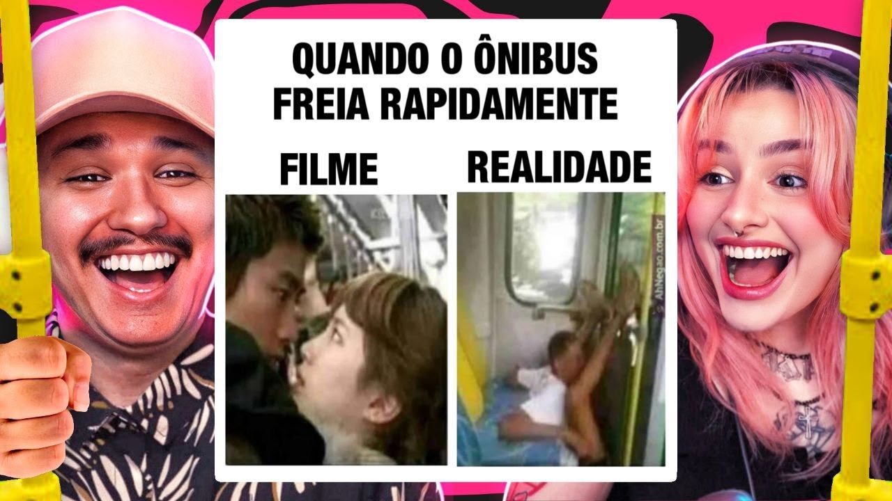 ISSO S&Oacute; ACONTECE NO TRANSPORTE P&Uacute;BLICO | Desafio Da Semana