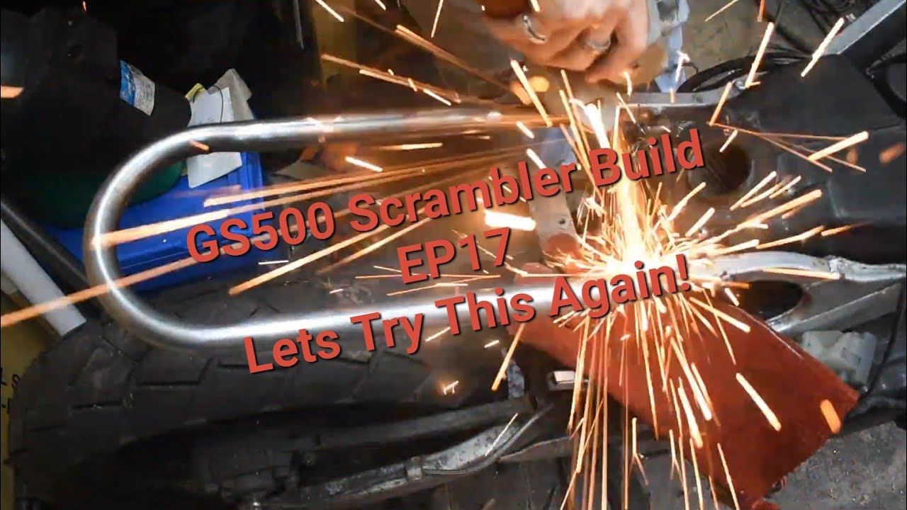 GS500 Scrambler Build - EP17 - Lets Start This Again