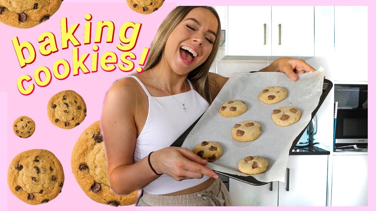 I made cookies while answering your questions | bake with me & Q+A!
