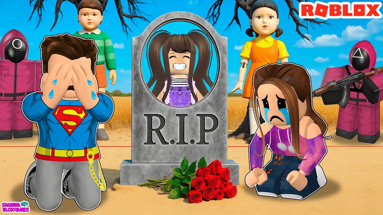 ME SACRIFIQUEI PELO MEU PAI NOS JOGOS FINAIS DE ROUND 6 - SQUID GAME ROBLOX