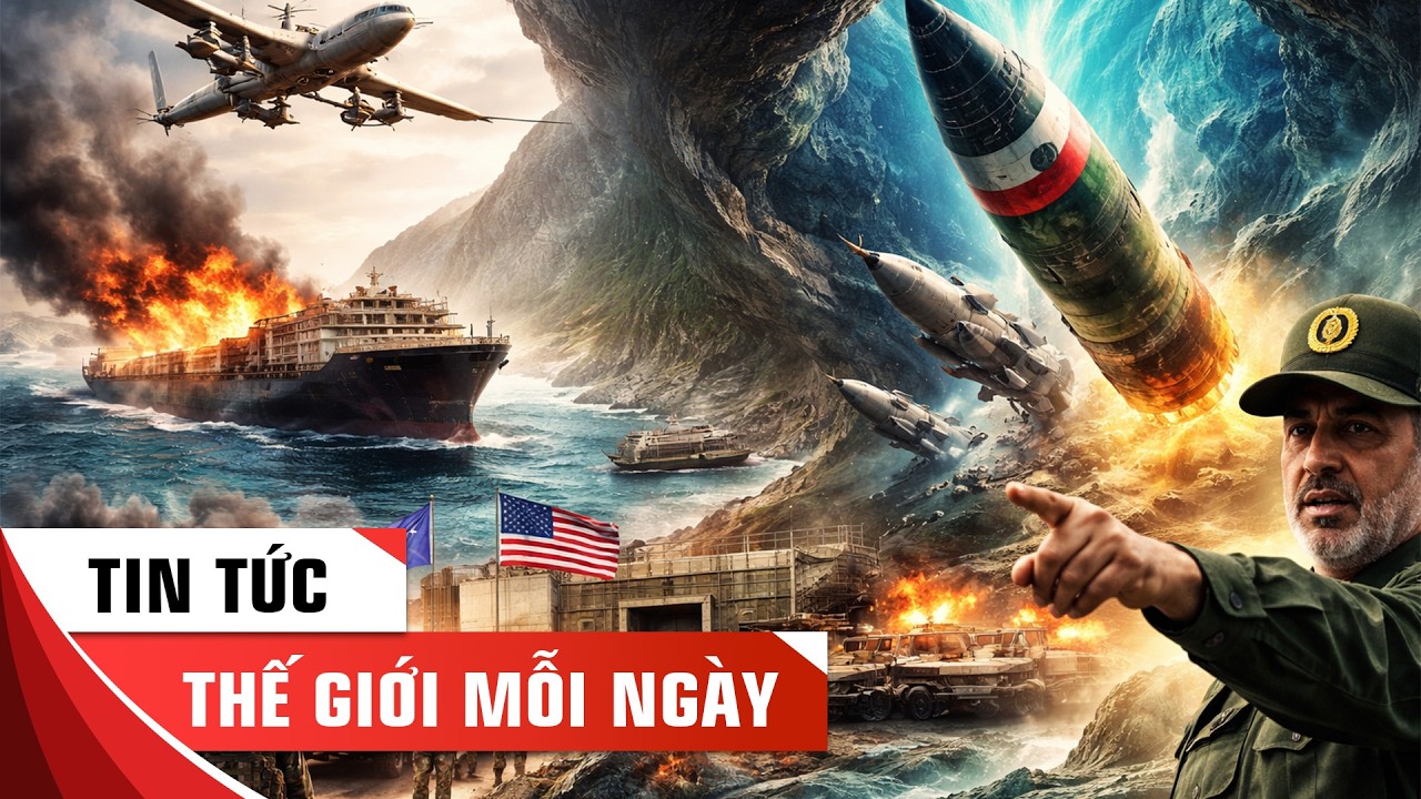 TIN NÓNG TỔNG HỢP 24H: TRUNG ĐÔNG RUNG CHUYỂN – ISRAEL KHÔNG KÍCH QUY MÔ LỚN TEHRAN THỀ TRẢ NỢ MÁU