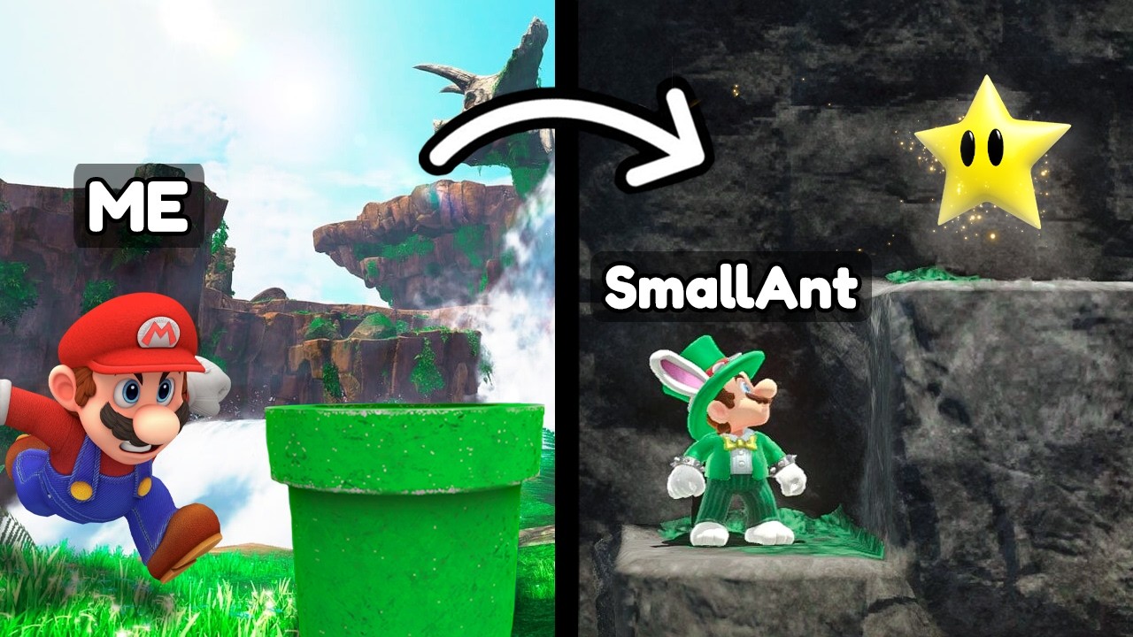 Я попробовал поиграть в Mario Odyssey, но с моим сыном, маленьким муравьём, всё происходит соверш...
