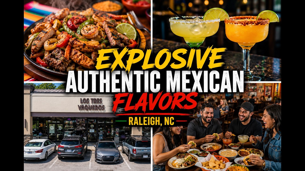 Los Tres Vaqueros Raleigh NC | Mexican Restaurant Photography & Video Case Study