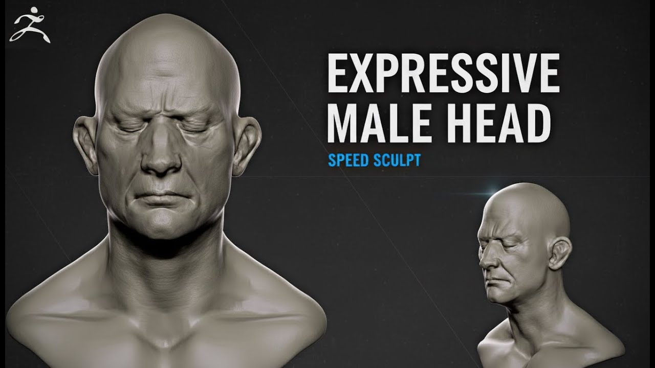 Speed Sculpt: head from a sphere