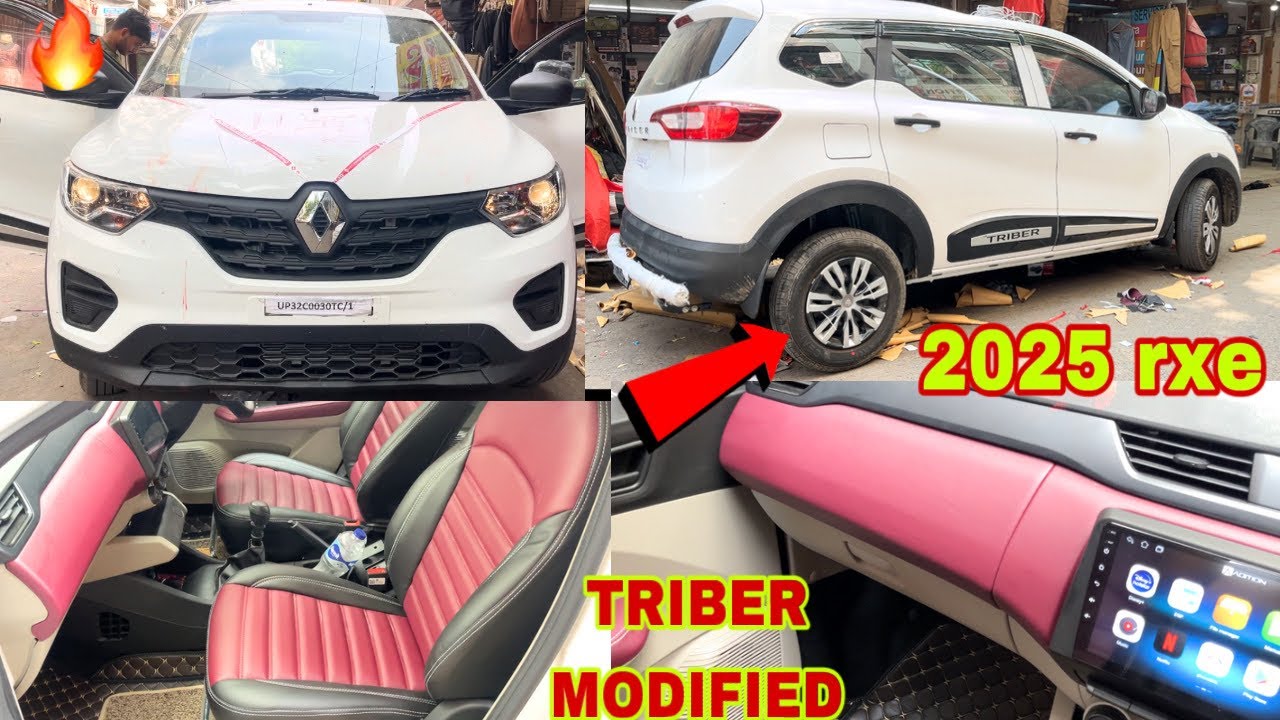 2025 TRIBER RXE MODIFIED🔥value for money varriant🔥company fitted power window