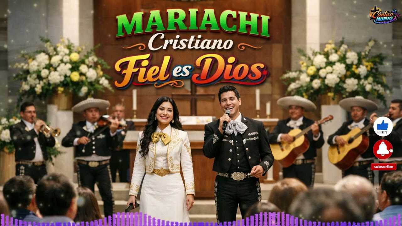 Mix Mariachi Cristiano – Fiel es Dios | Alabanzas Cristianas Rancheras Dueto