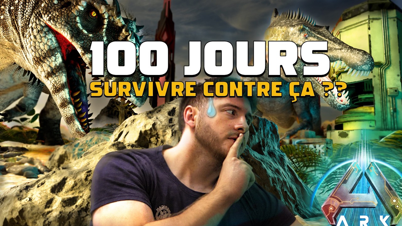 J'ai Survécu 100 JOURS en PVP sur ARK ASCENDED
