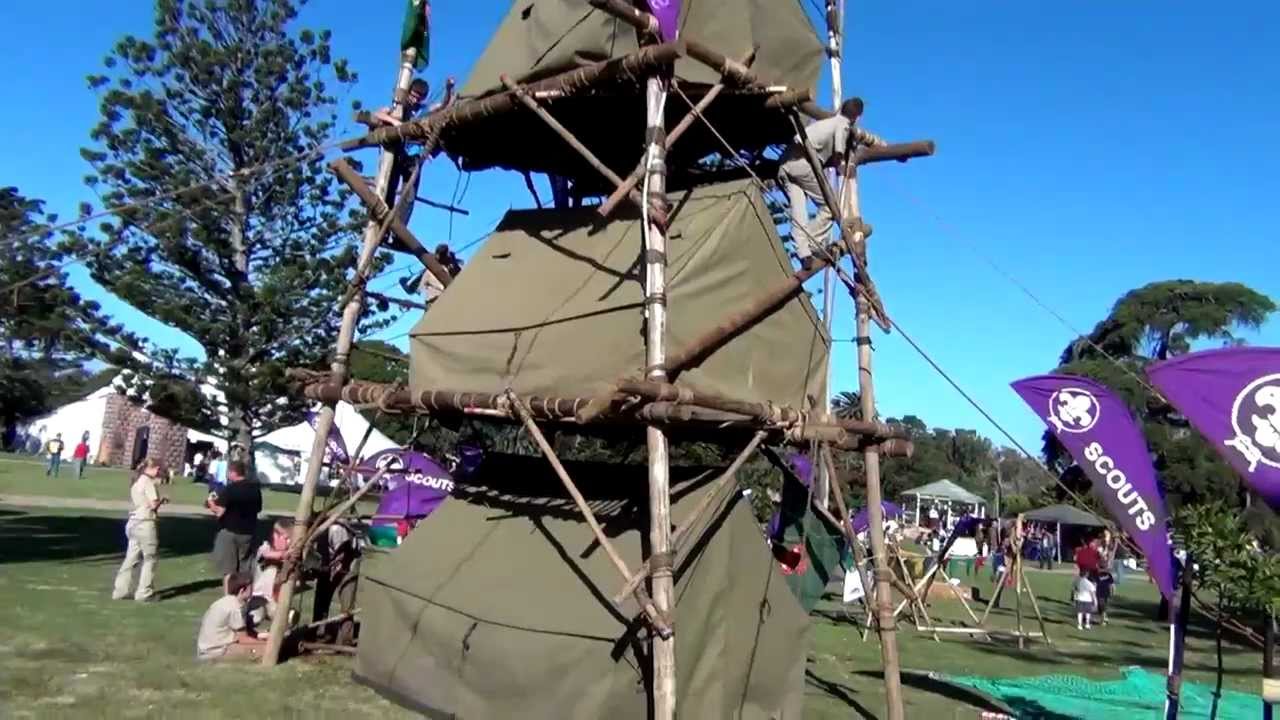 Triple Story Tent Tower