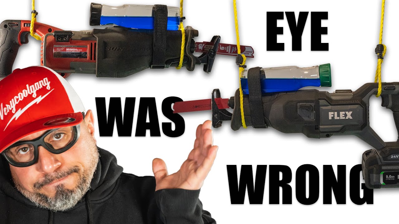 MILWAUKEE and FLEX Tool TEST (We PROVE Them WRONG)