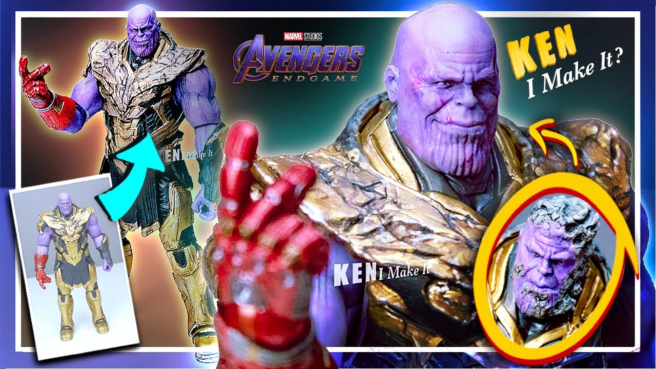Fixing Marvel Legends THANOS Figure - Avengers Endgame | Ken I Make It