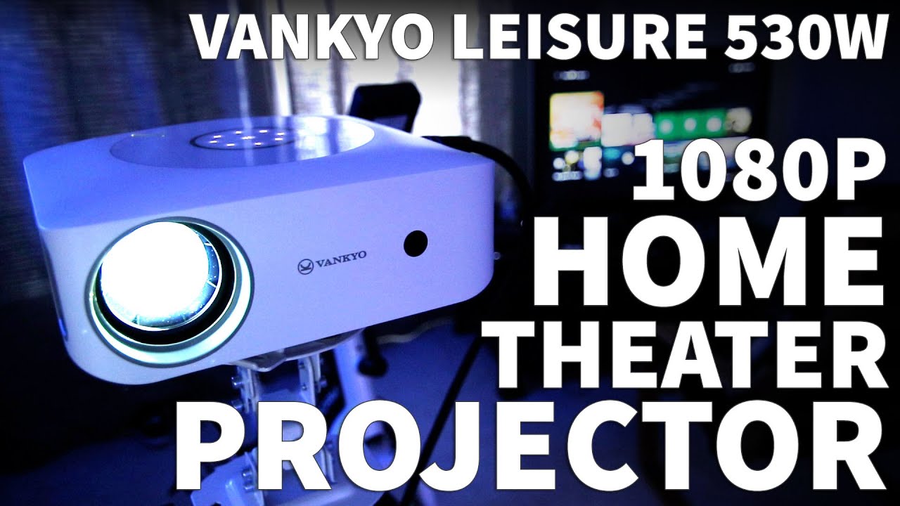 Проектор Vankyo Leisure 530 Вт 1080P недорогой — бюджетный проектор до 250 долларов для домашнего...