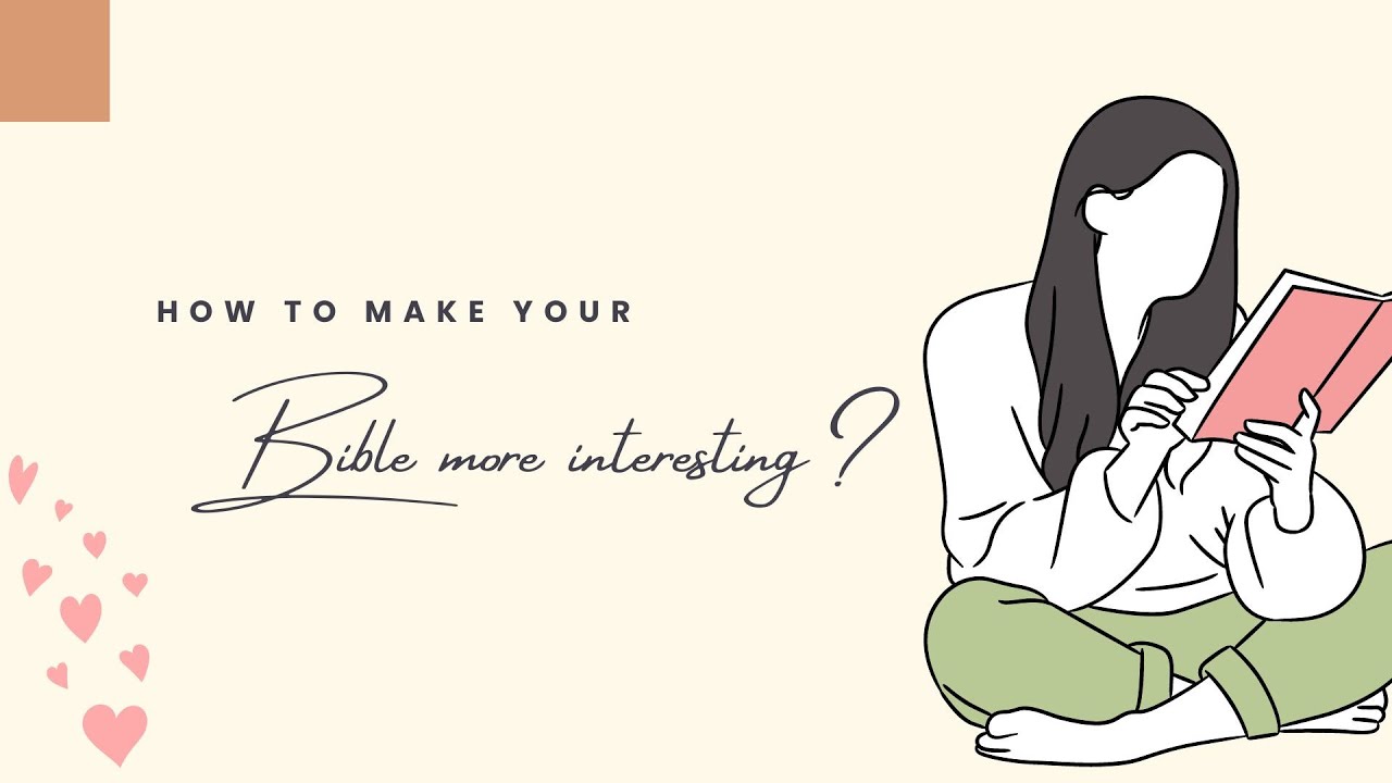 How to make Bible reading More interesting? | Bible study in tamil #tamilchristiangirl #biblestudy