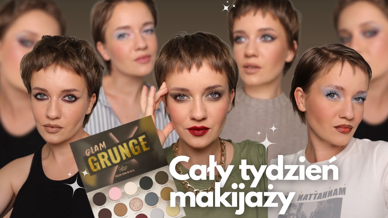 GLAM GRUNGE Glamshop - cały tydzień makijaży