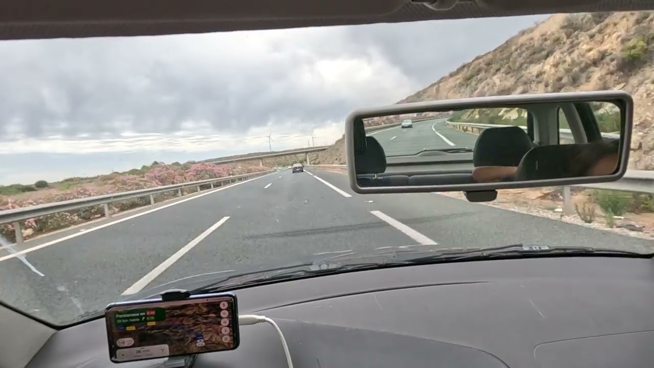 21 JULIO 2023 V Ruta viaje carretera Granada autovía Sierra Nevada A44 - Playa Salobreña España