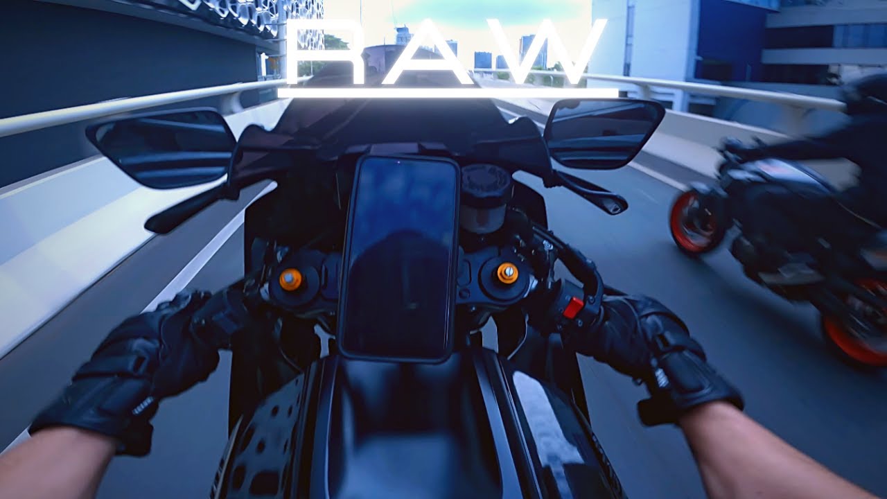 [RAW] Urban Nature | YZF-R7 2022 AKRAPOVIC [POV 4K]