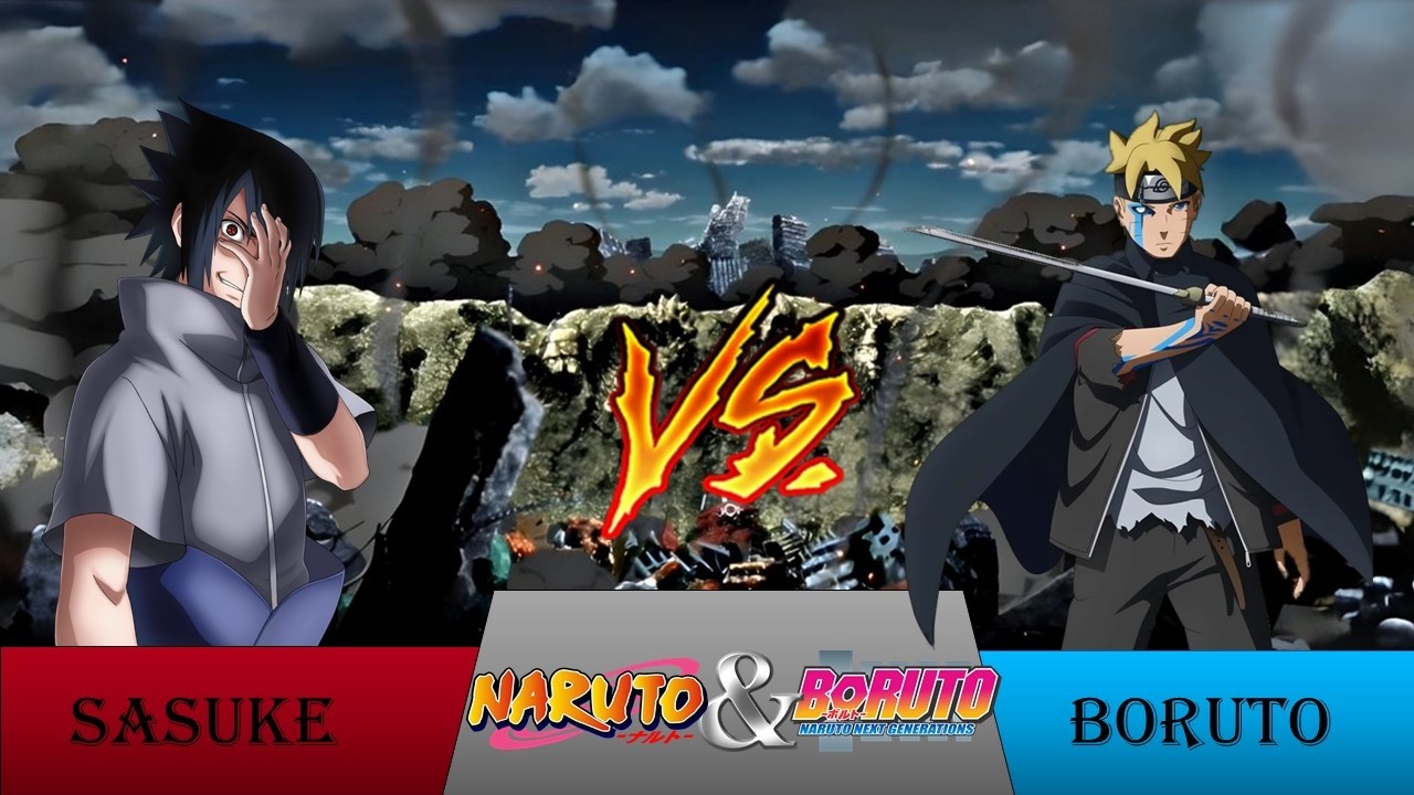 Sasuke vs Boruto Power Levels