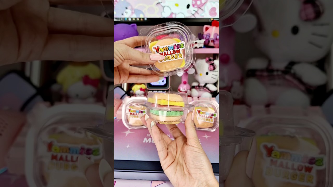 #shorts Unboxing Yammiez Mallow Burger 🍔 Relkon