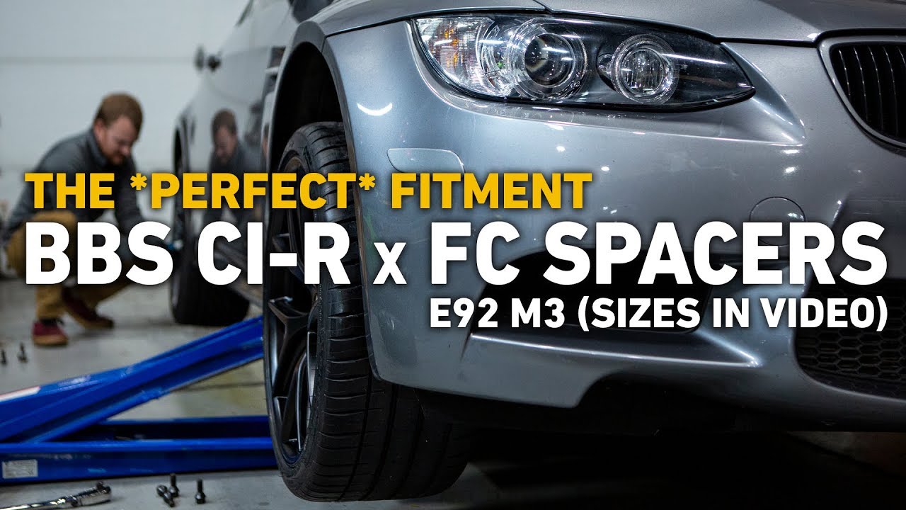 The Perfect Fit: E92 M3 on BBS CI-R + FC Spacers