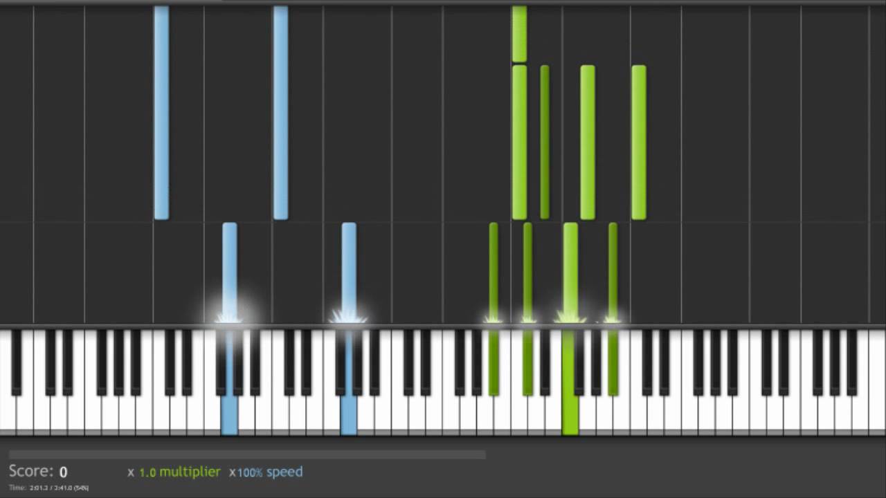 Across the Stars piano tutorial