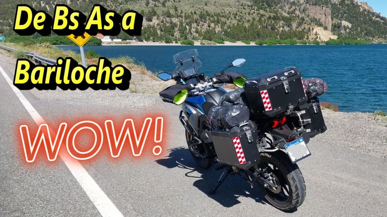viaje de Buenos Aires a BARILOCHE en moto voge 650dS 