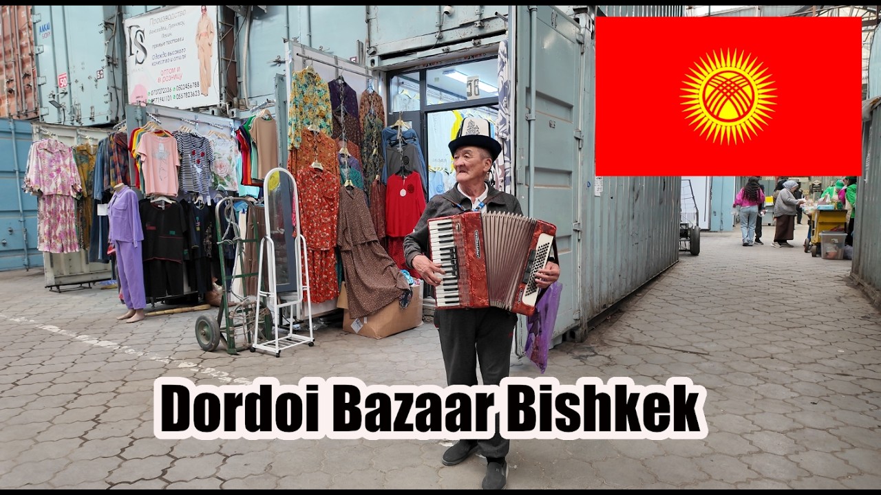 Central Asia Biggest Market – Dordoi Bazaar, Bishkek  🇰🇬 S3E7 Базар Дордой, Бишкек