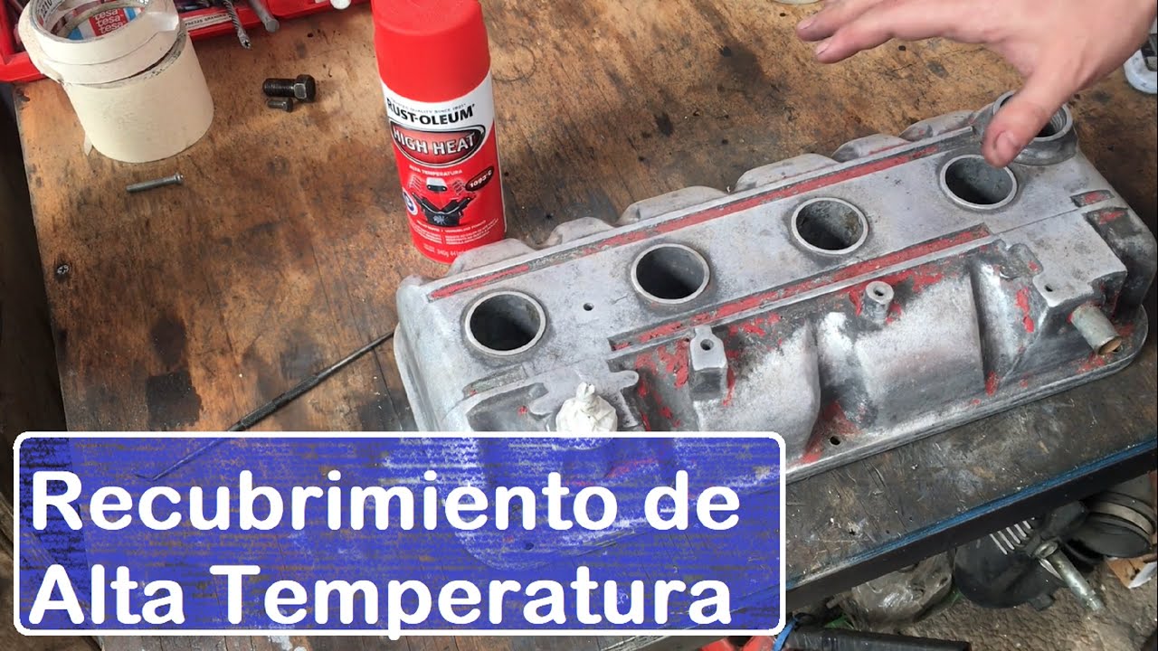 Reconstruccion motor Toyota 2T 3T parte 11 (recubrimiento de alta temperatura)
