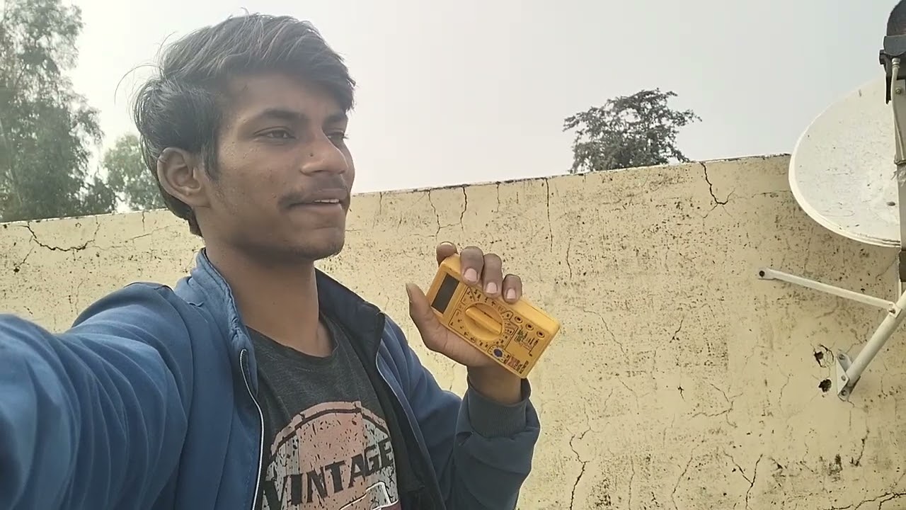 Khud Se banaya Ram bhai apna dish 📡...