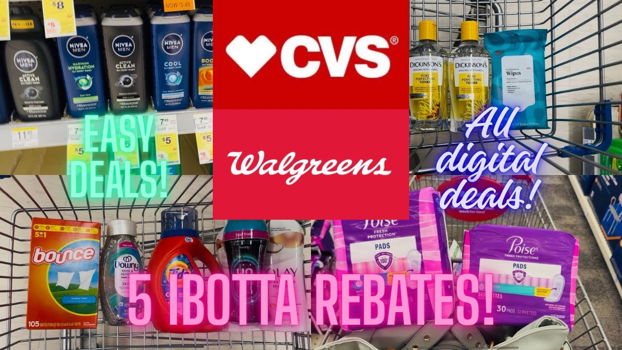 Все покупки в CVS и Walgreens в цифровом формате! 5 скидок от IBOTTA!