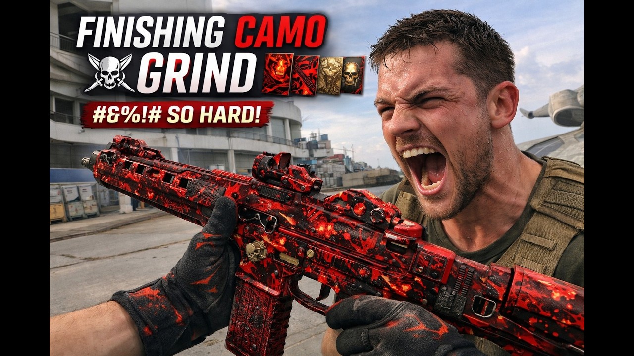 Apocalypse  Camo Grind Warzone Call of Duty BO7 !!!!!